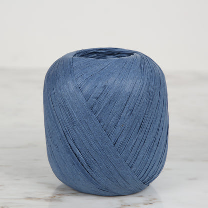 İplix Natural Raffia Mavi Kağıt İp - 5