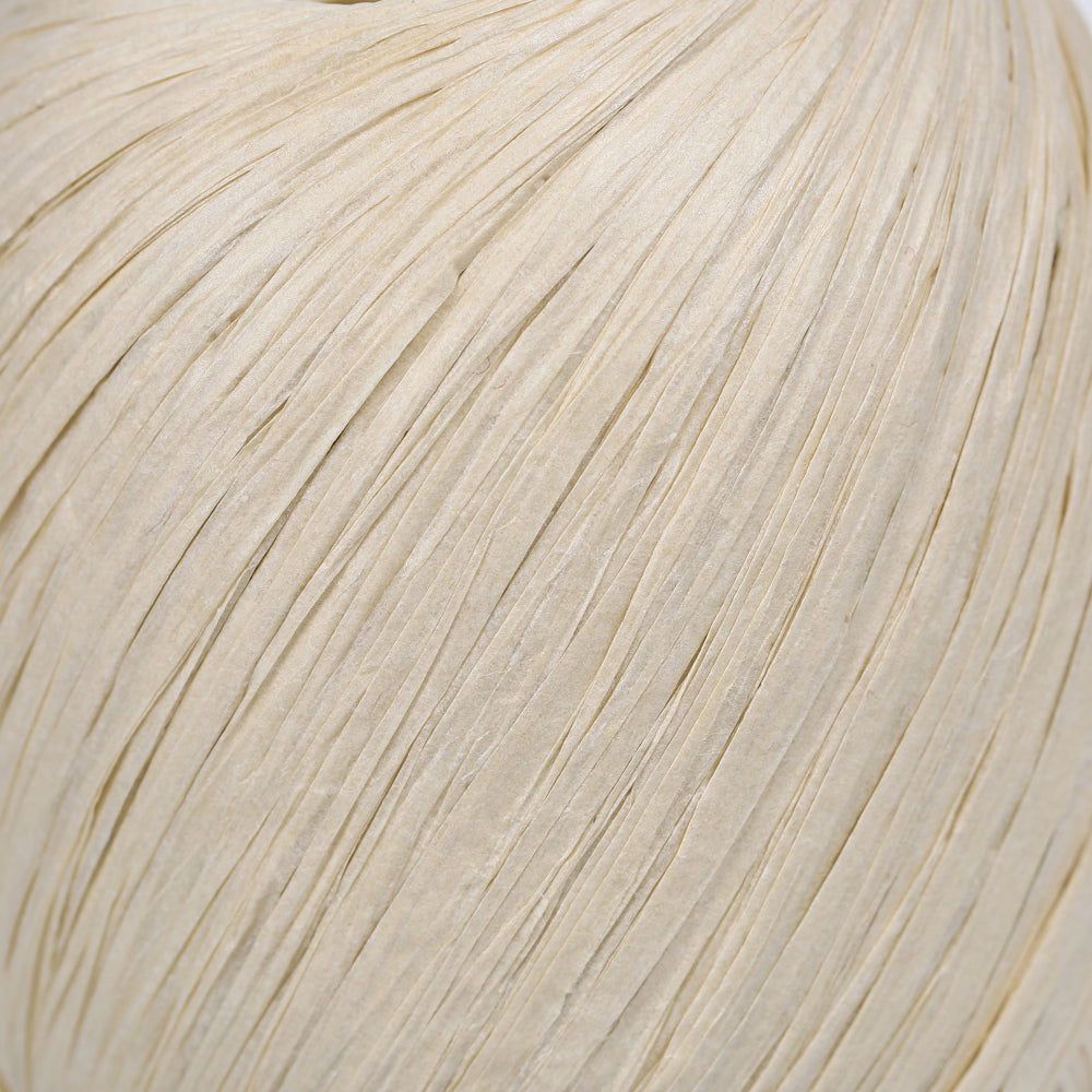 İplix Natural Raffia Açık Bej Kağıt İp - 45B