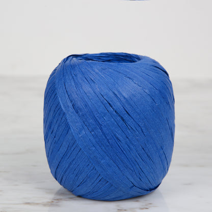 İplix Natural Raffia Mavi Kağıt İp - 88A
