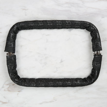 Knitme Gizli Çanta Bursu 23 cm Siyah BA-0026