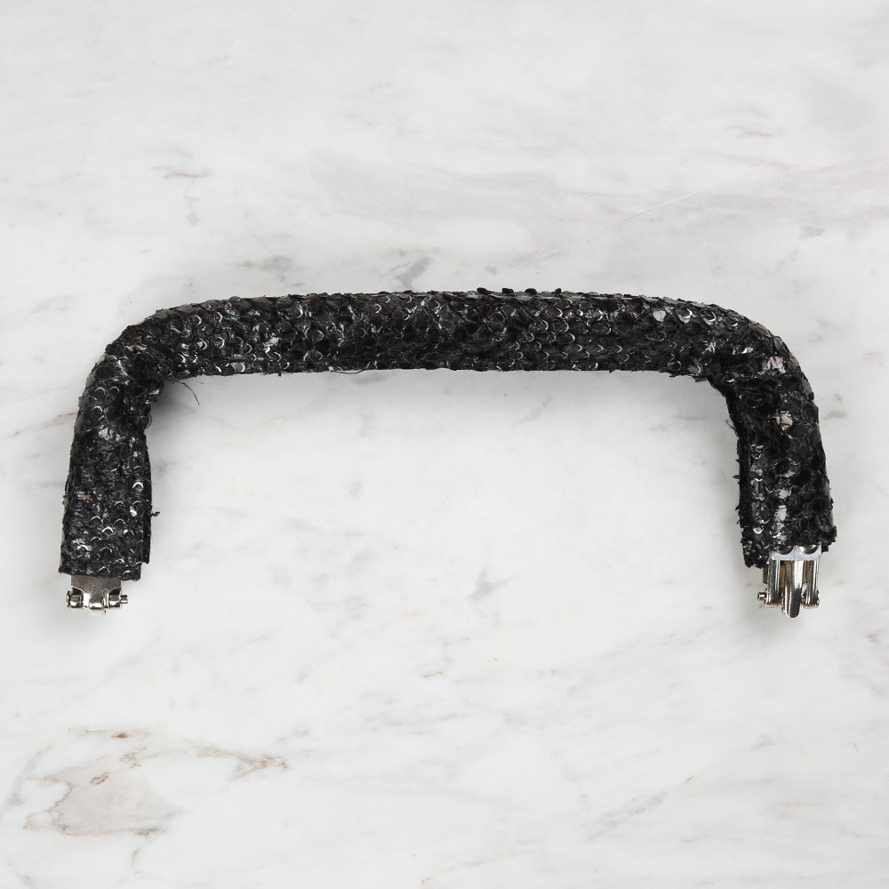 Knitme Gizli Çanta Bursu 23 cm Siyah BA-0026