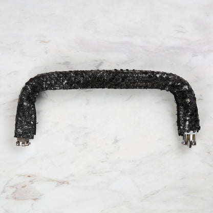 Knitme Gizli Çanta Bursu 23 cm Siyah BA-0026