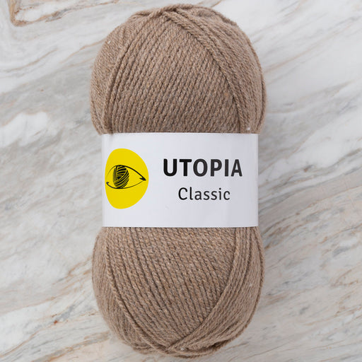 Utopia Classic Açık Kahverengi El Örgü İpi - U08