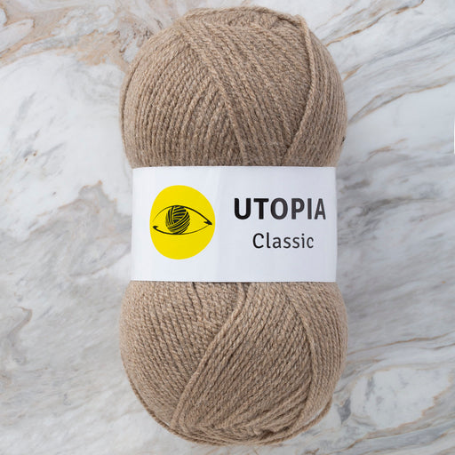 Utopia Classic Sütlü Kahve El Örgü İpi - U20