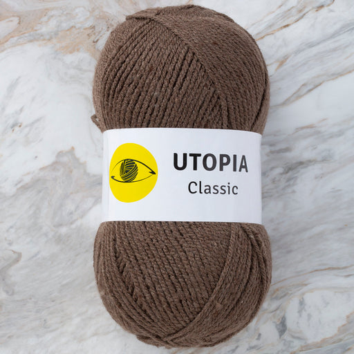 Utopia Classic Kahverengi El Örgü İpi - U29