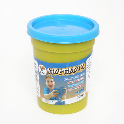 LİNO KİNETİK KUM 200 GR MAVİ - LN-200MIX