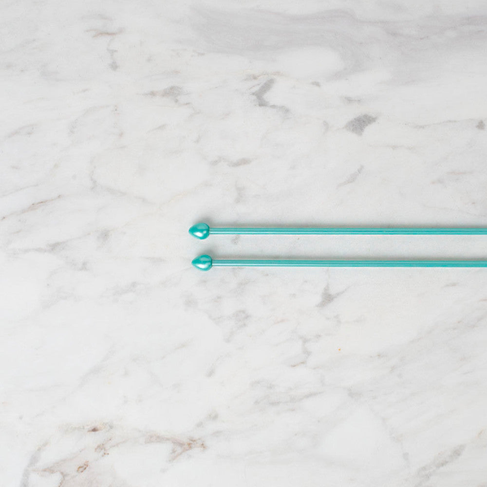 Pony Pearl 3 mm 35 cm Yeşil Plastik Şiş - 33624