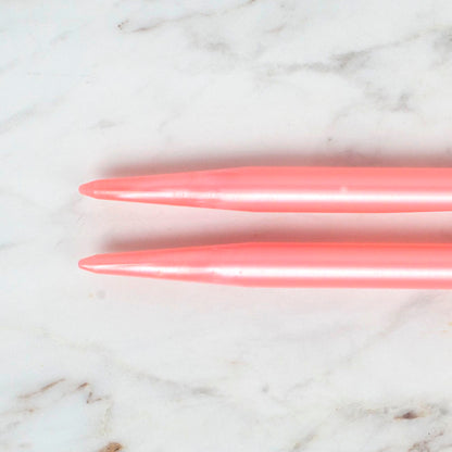 Pony Pearl  10.00 mm 35 cm Pembe Plastik Şiş - 33638