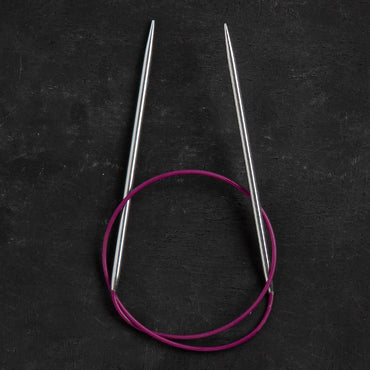 KnitPro Nova Metal 2.75 Mm 40 Cm Metal Mor Misinalı Şiş - 10306