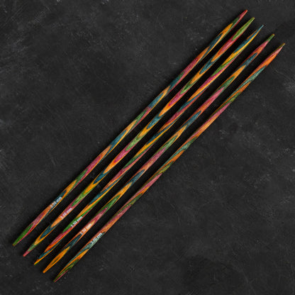 KnitPro Symfonie 3,5 mm 20 cm Ahşap 5'li Çorap Şişi - 20107