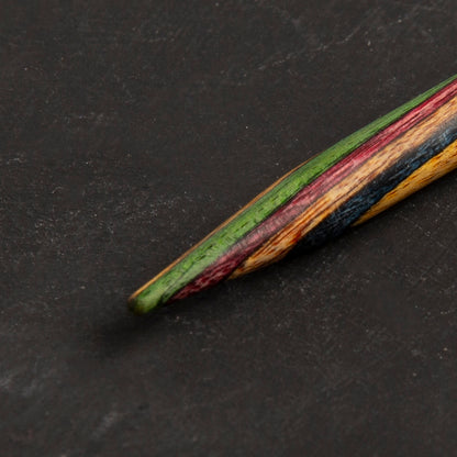 KnitPro Symfonie 4,5 mm 20 cm Ahşap 5'li Çorap Şişi - 20110