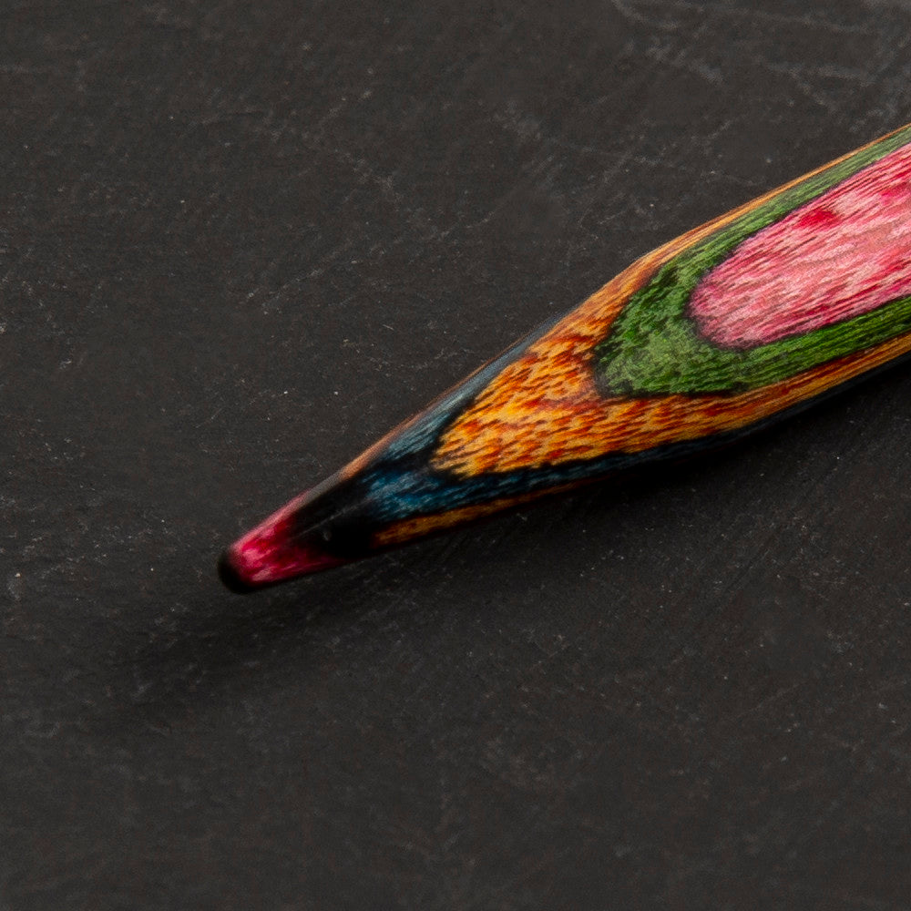 KnitPro Symfonie 6 mm 20 cm Ahşap 5'li Çorap Şişi - 20113