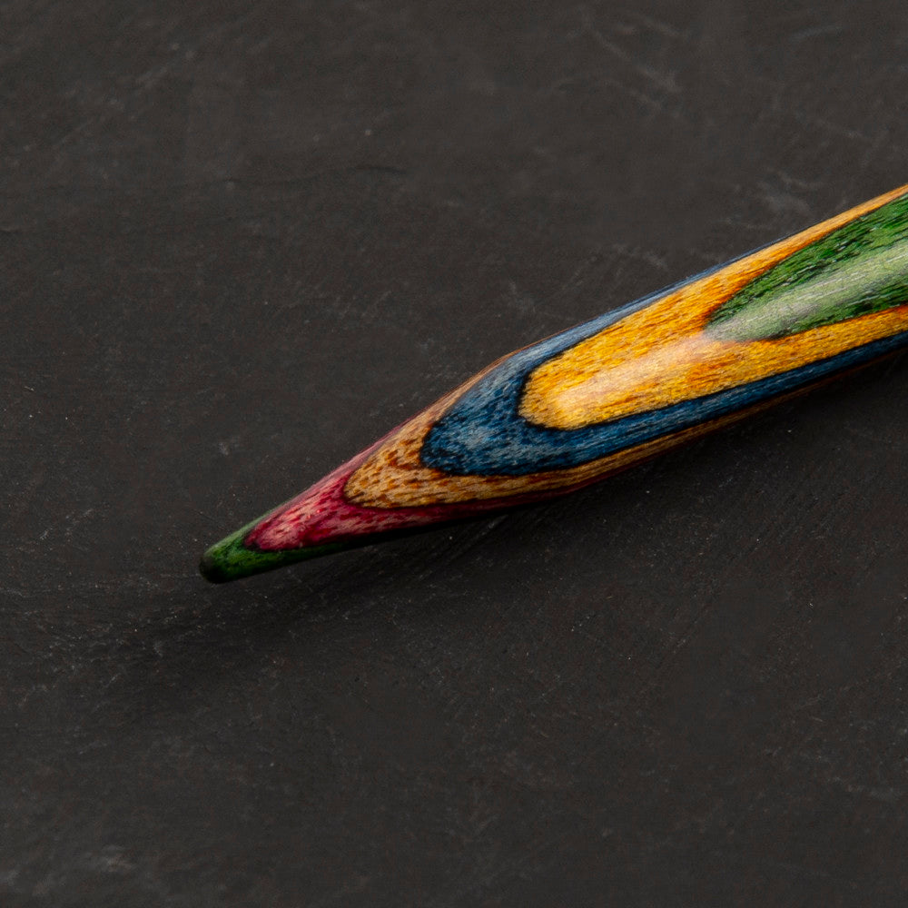 KnitPro Symfonie 6 mm Değiştirilebilir Ahşap Misinalı Şiş Ucu - 20407