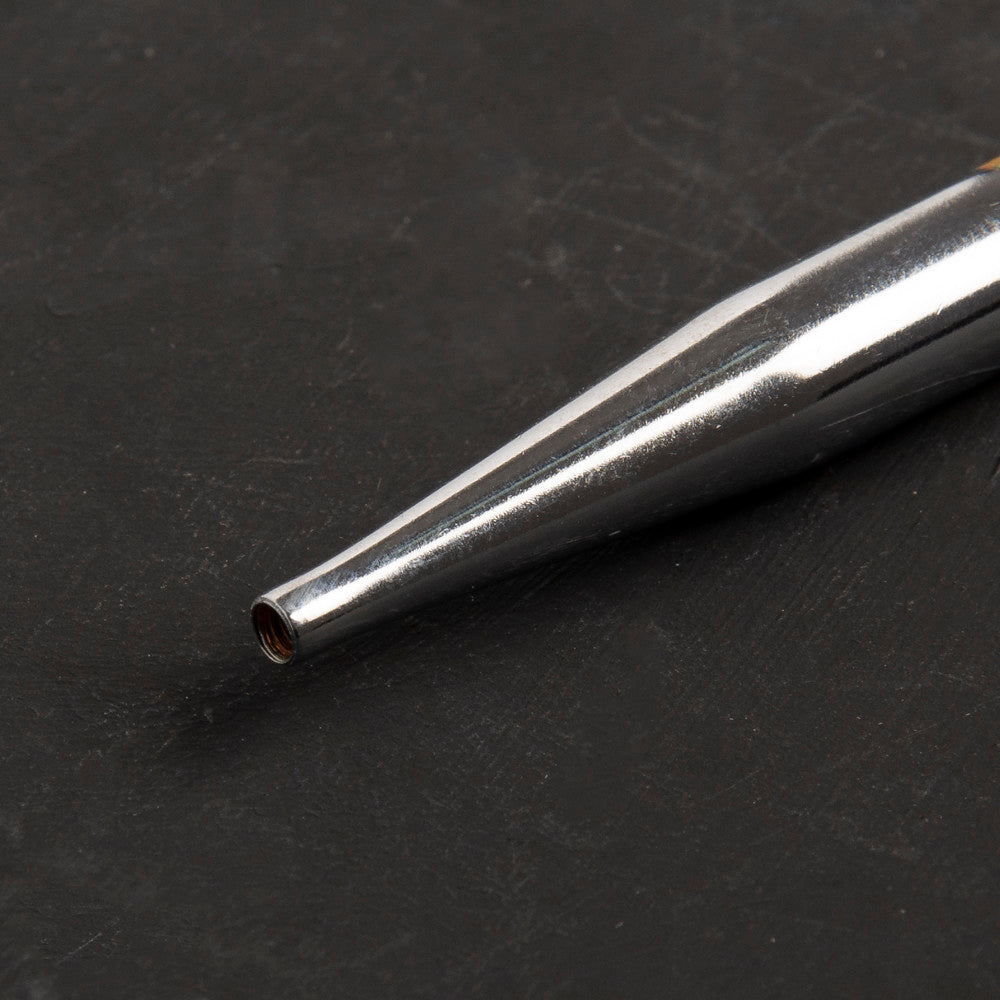 KnitPro Symfonie 8 mm Değiştirilebilir Ahşap Misinalı Şiş Ucu - 20409