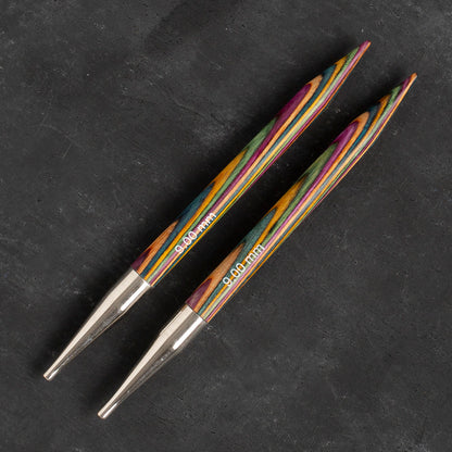 KnitPro Symfonie 9 mm Değiştirilebilir Ahşap Misinalı Şiş Ucu - 20410