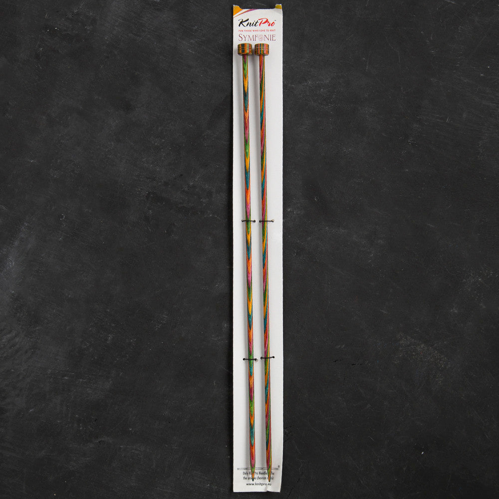 KnitPro Symfonie 4,5 mm 35 cm Ahşap Örgü Şişi - 20218