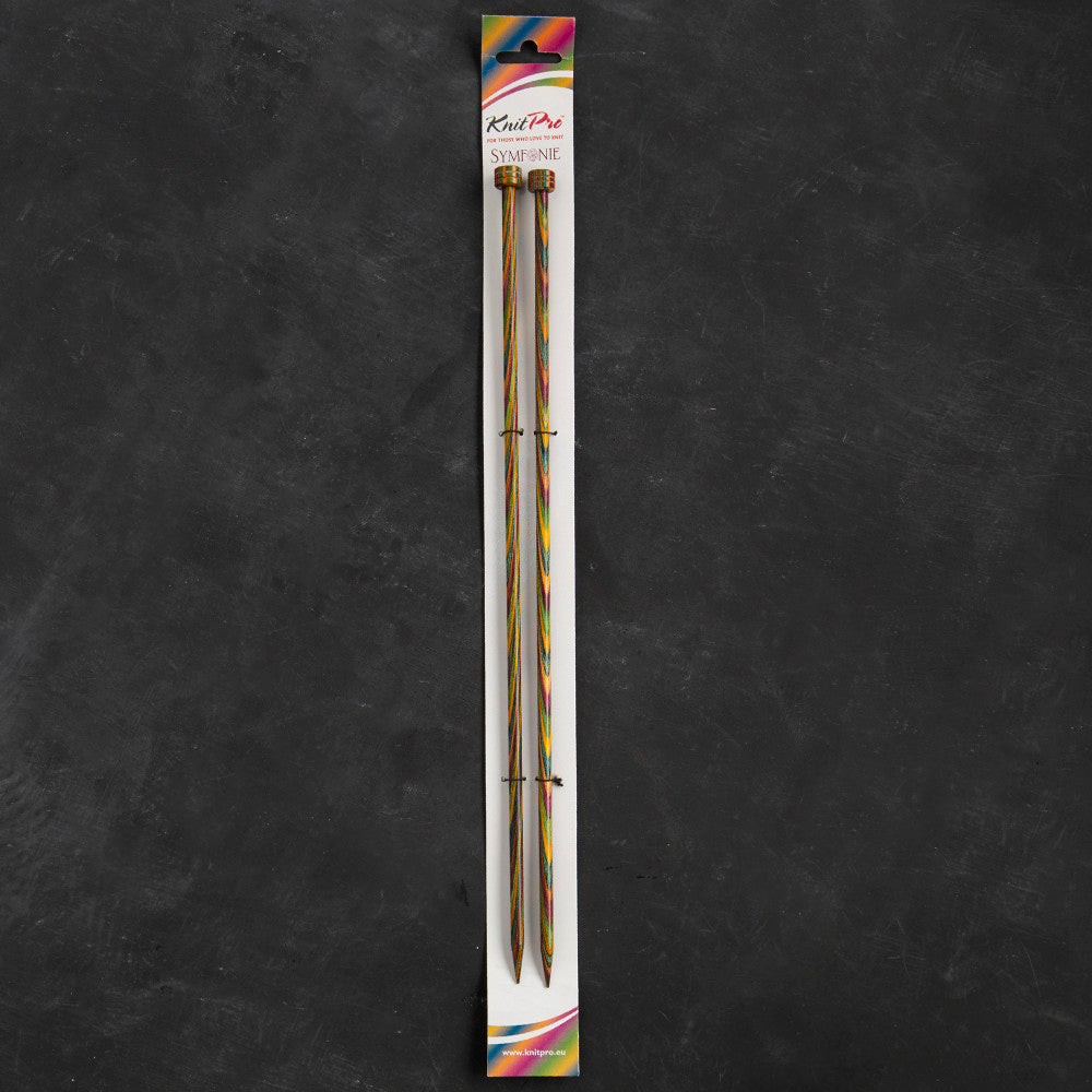 KnitPro Symfonie 6 mm 35 cm Ahşap Örgü Şişi - 20221