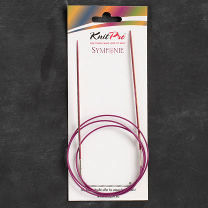 KnitPro Symfonie 2 mm 100 cm Ahşap Misinalı Şiş - 20361