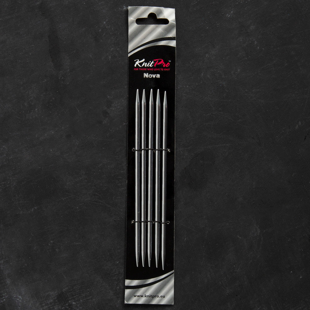 KnitPro Nova Metal 4 Mm 15 Cm Metal Çorap Şişi - 10121