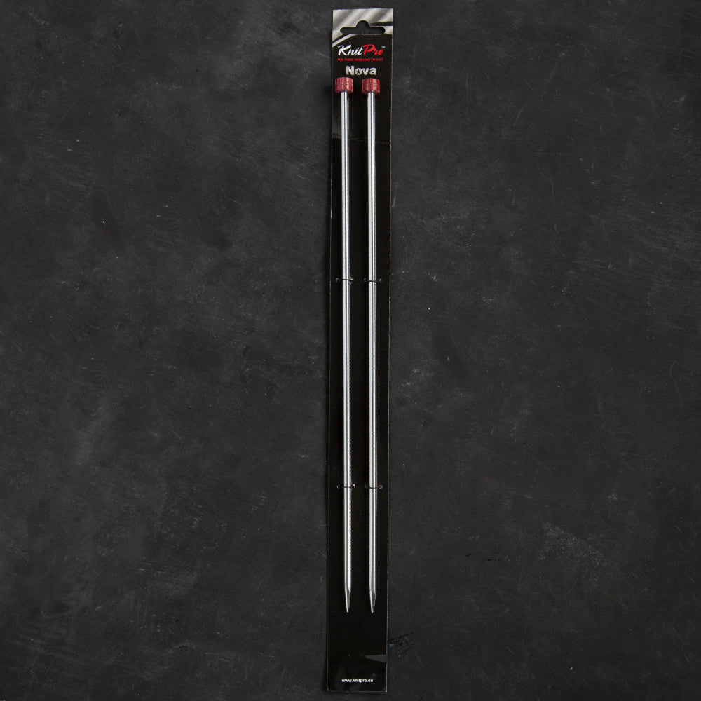 KnitPro Nova Metal 5 mm 35 cm Metal Örgü Şişi - 10219