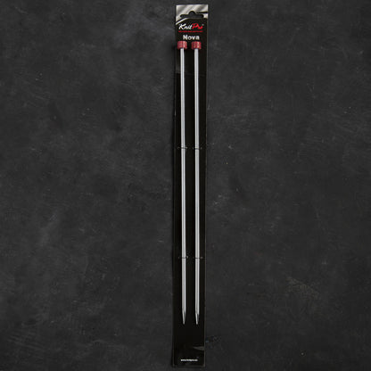 KnitPro Nova Metal 5 mm 35 cm Metal Örgü Şişi - 10219