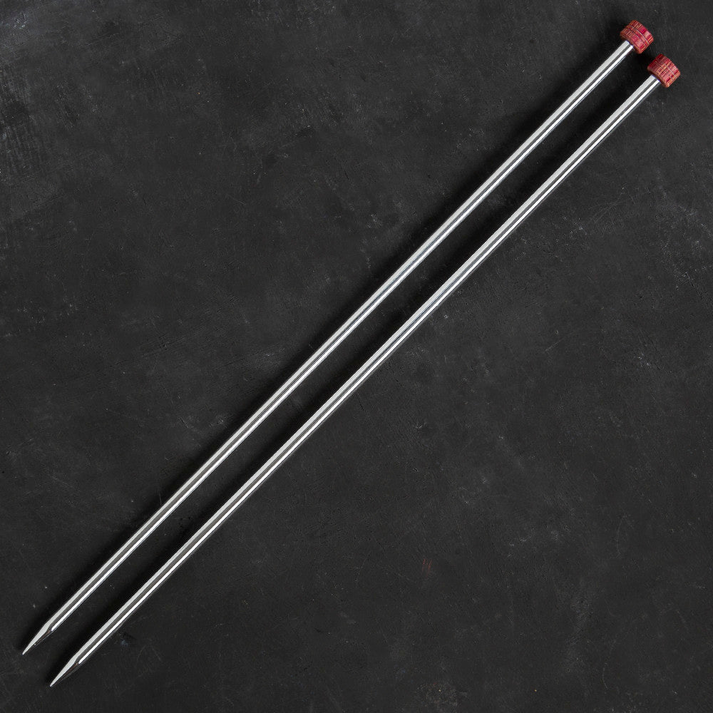 KnitPro Nova Metal 6 mm 35 cm Metal Örgü Şişi - 10221