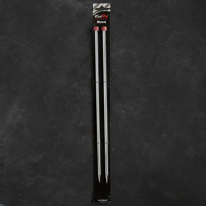 KnitPro Nova Metal 7 mm 35 cm Metal Örgü Şişi - 10223