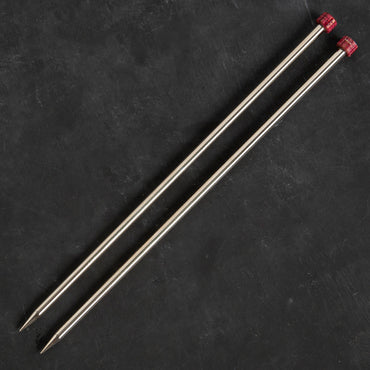 KnitPro Nova Metal 8 mm 35 cm Metal Örgü Şişi - 10224