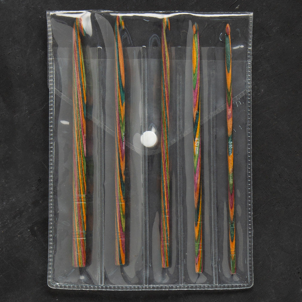 KnitPro Symfonie Ahşap Tığ Seti - 20716