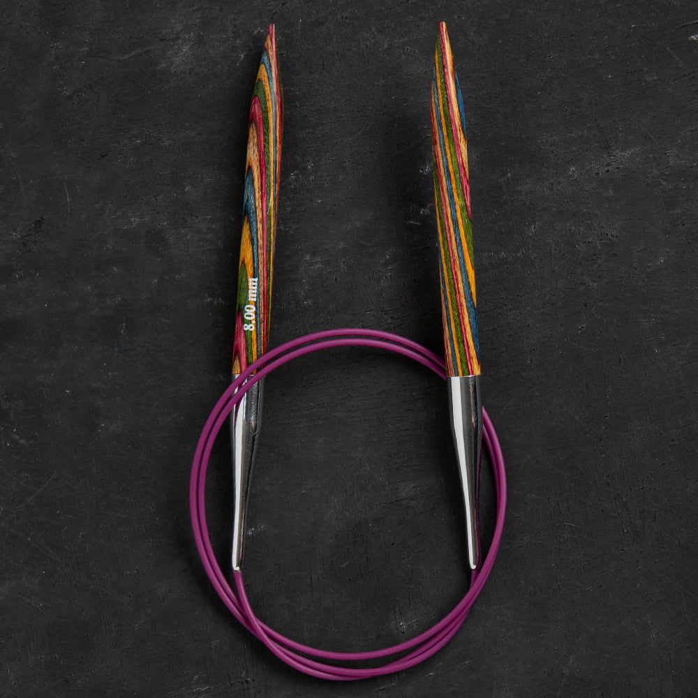 Knitpro Symfonie 8 Mm 80 Cm Misinalı Şiş - 21344