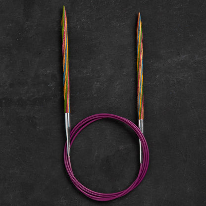 KnitPro Symfonie 5 mm 100 cm Ahşap Misinalı Şiş - 21354