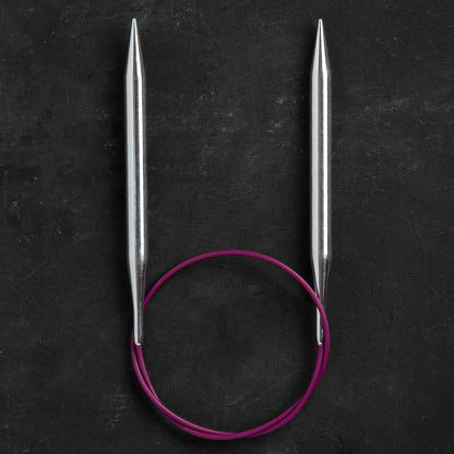 KnitPro Nova Metal 9 Mm 60 Cm Metal Mor Misinalı Şiş - 11330