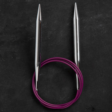 KnitPro Nova Metal 10 Mm 100 Cm Metal Mor Misinalı Şiş - 11361