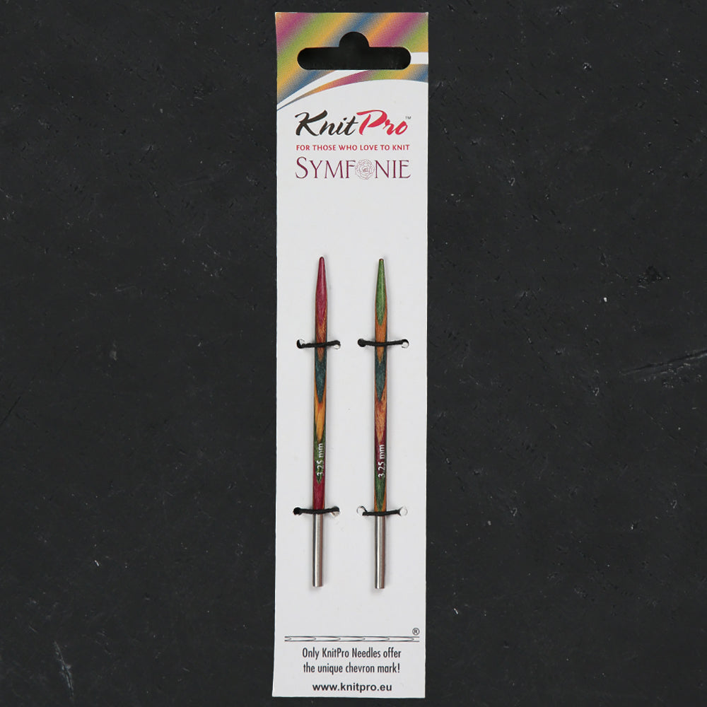 Knitpro Symfonie 3,25 Mm 8,5 Cm Değiştirilebilir Örgü Misina Şişi - 20420