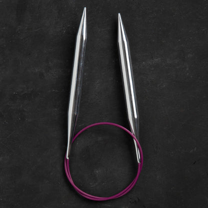 KnitPro Nova Metal 12 Mm 60 Cm Metal Mor Misinalı Şiş - 11332