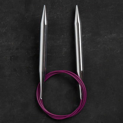 KnitPro Nova Metal 12 Mm 100 Cm Metal Mor Misinalı Şiş - 11362