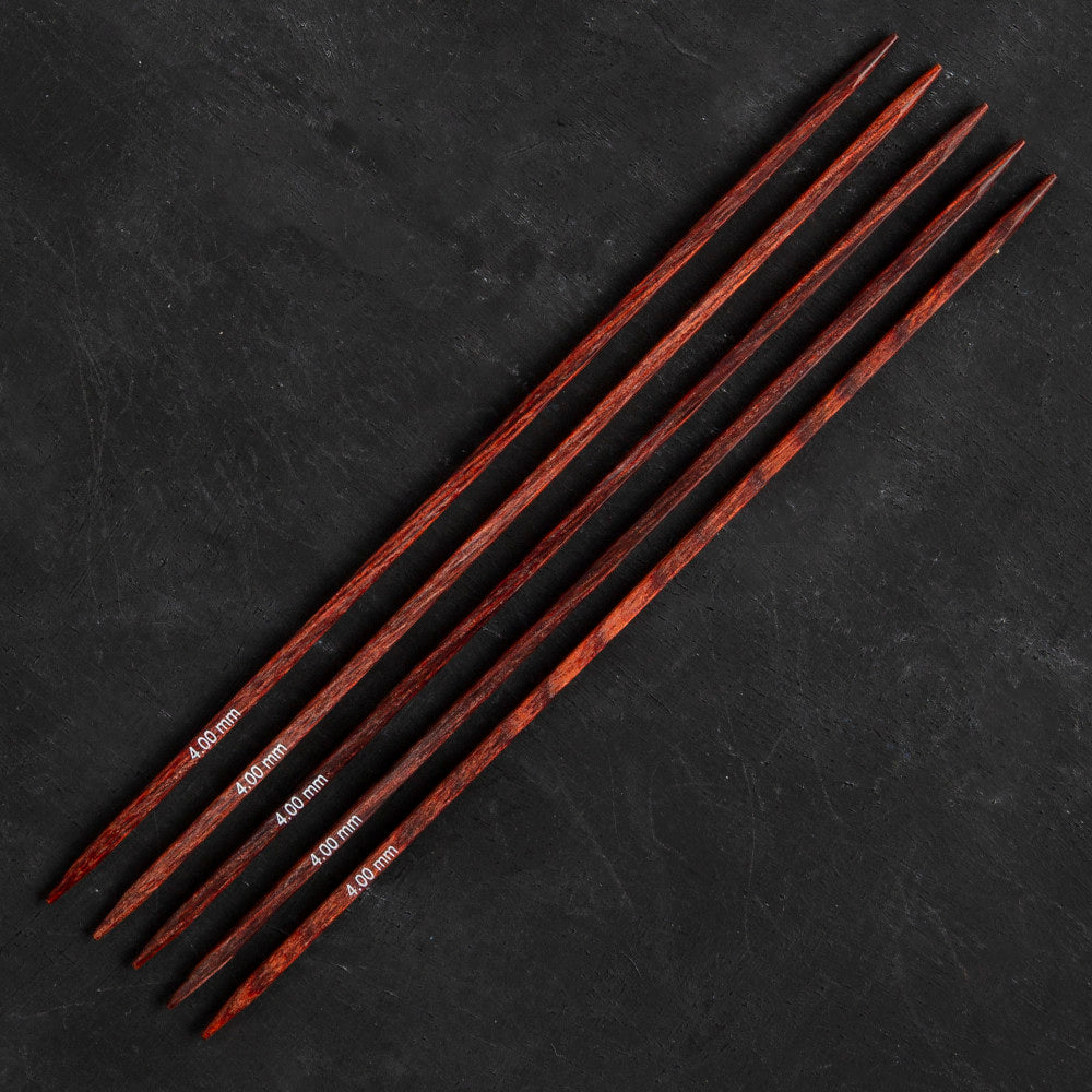 Knitpro Symfonie Cubics 4mm 20cm Kübik Çorap Şişi - 25112