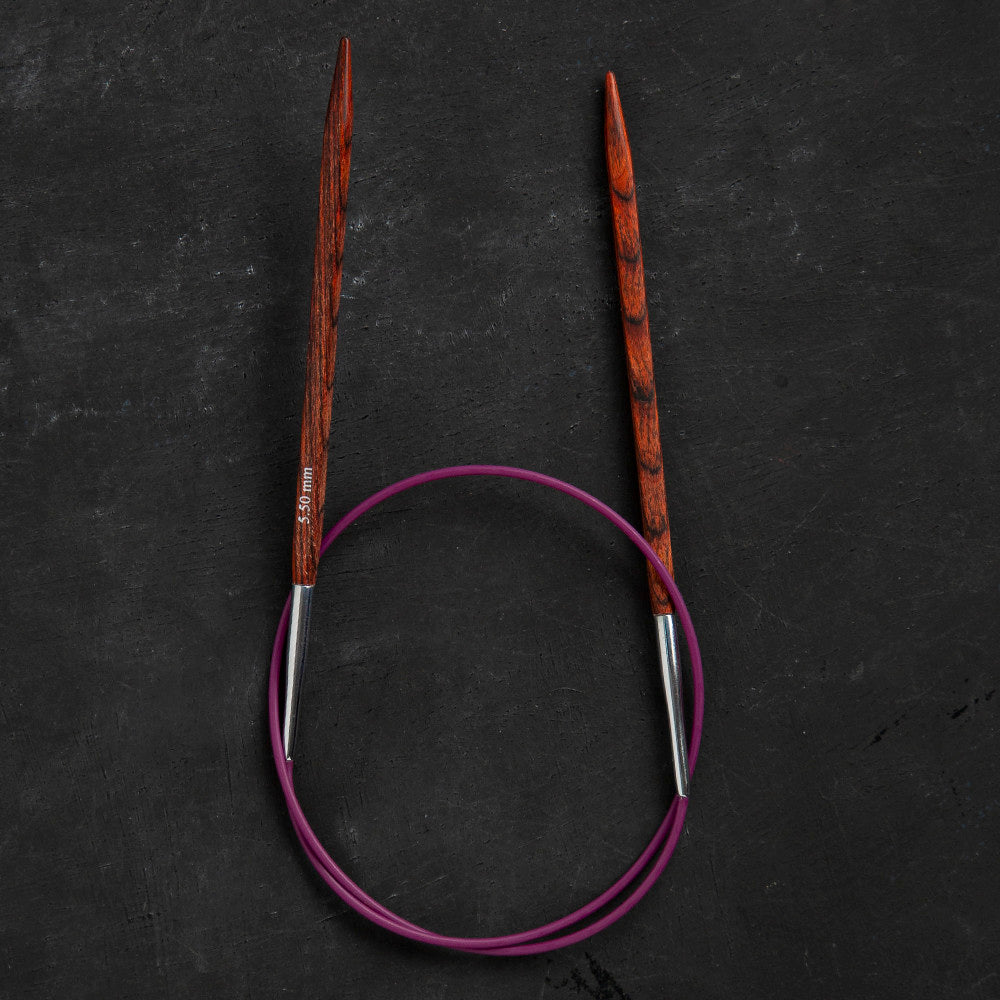 Knitpro Symfonie Cubics 5.5mm 60cm Kübik Misinalı Şiş - 25326