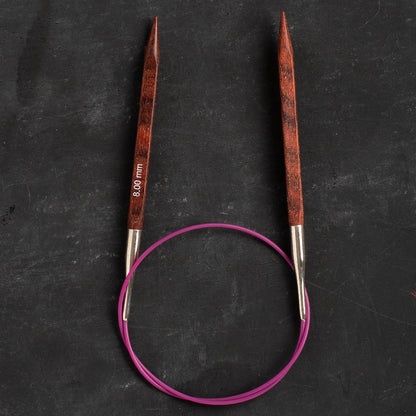 Knitpro Symfonie Cubics 8mm 60cm Kübik Misinalı Şiş - 25330