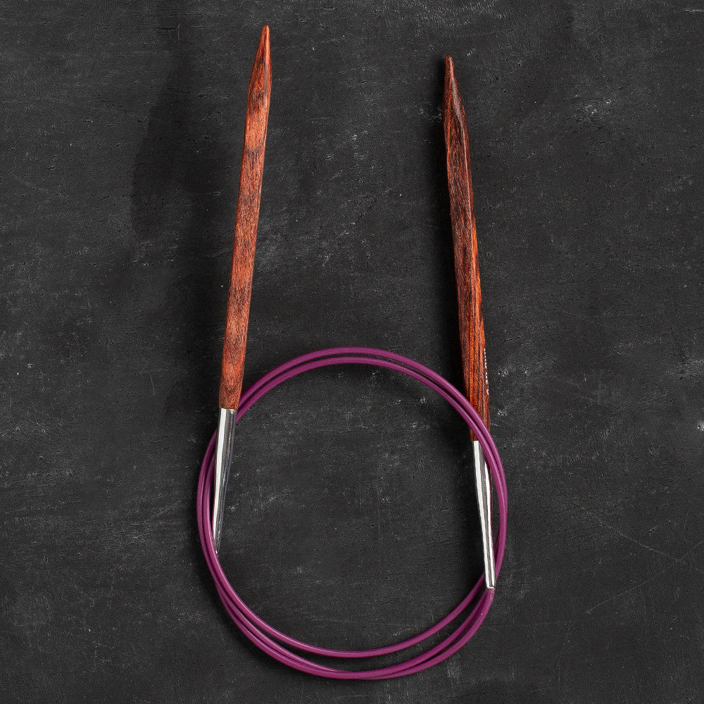 Knitpro Symfonie Cubics 6.5mm 80cm Kübik Misinalı Şiş - 25338