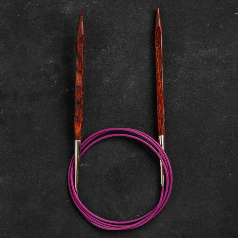 Knitpro Symfonie Cubics 6.5mm 100cm Kübik Misinalı Şiş - 25348