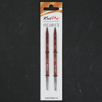 KnitPro Symfonie Cubics 6mm Değiştirilebilir Örgü Misina Şişi - 25405