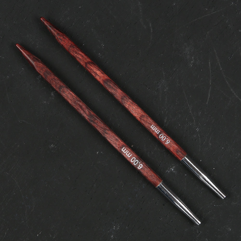 KnitPro Symfonie Cubics 6mm Değiştirilebilir Örgü Misina Şişi - 25405