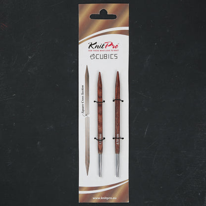 KnitPro Symfonie Cubics 6.5mm Değiştirilebilir Örgü Misina Şişi - 25406