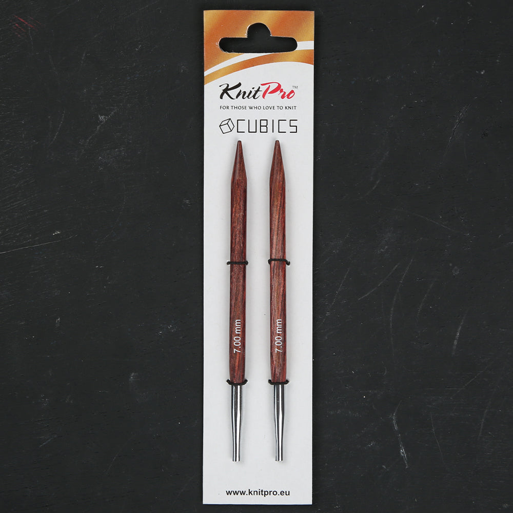 KnitPro Symfonie Cubics 7mm Değiştirilebilir Örgü Misina Şişi - 25407