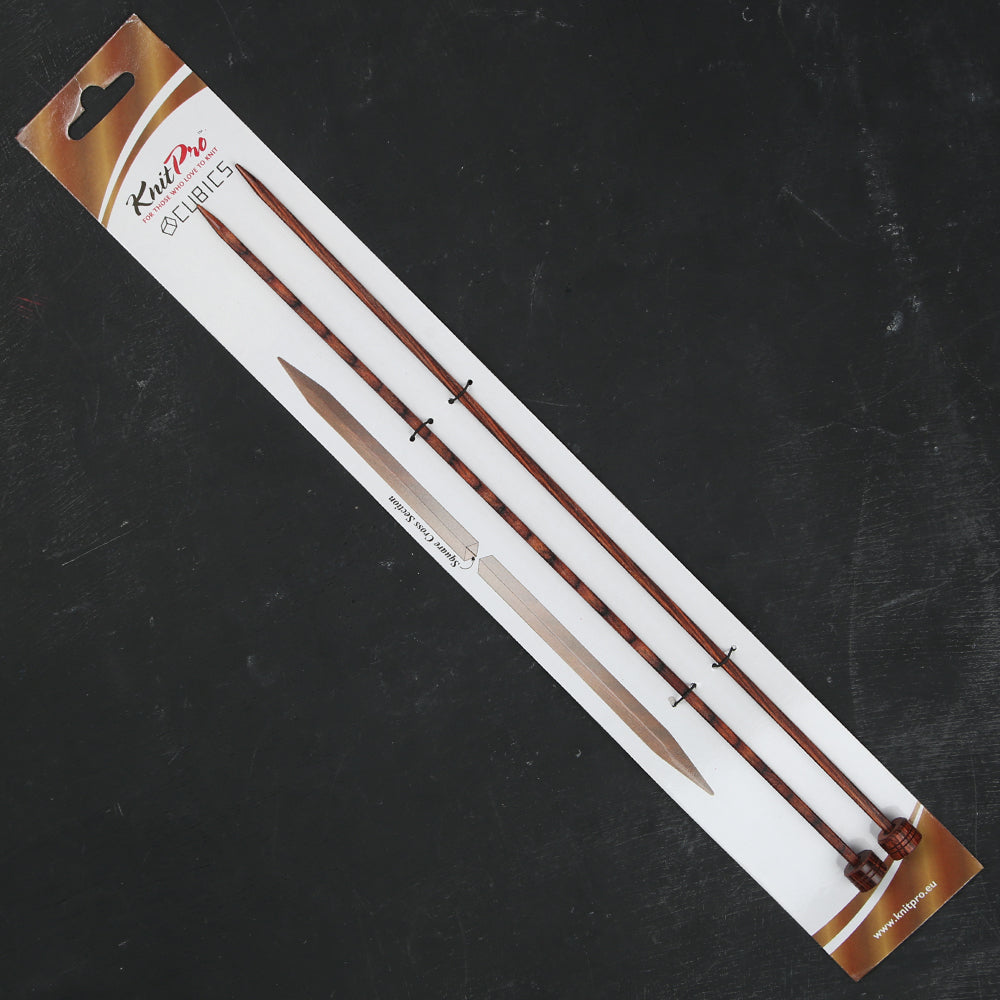 KnitPro Symfonie Cubics 4.5mm 30cm Örgü Şişi - 25247