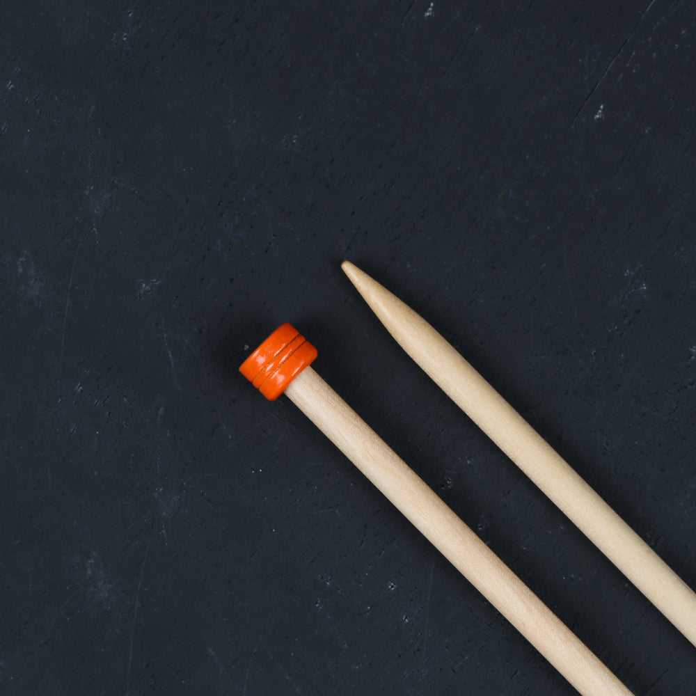 KnitPro Basix Birch Huş Ağacı 6.5mm 35cm Örgü Şişi - 35263