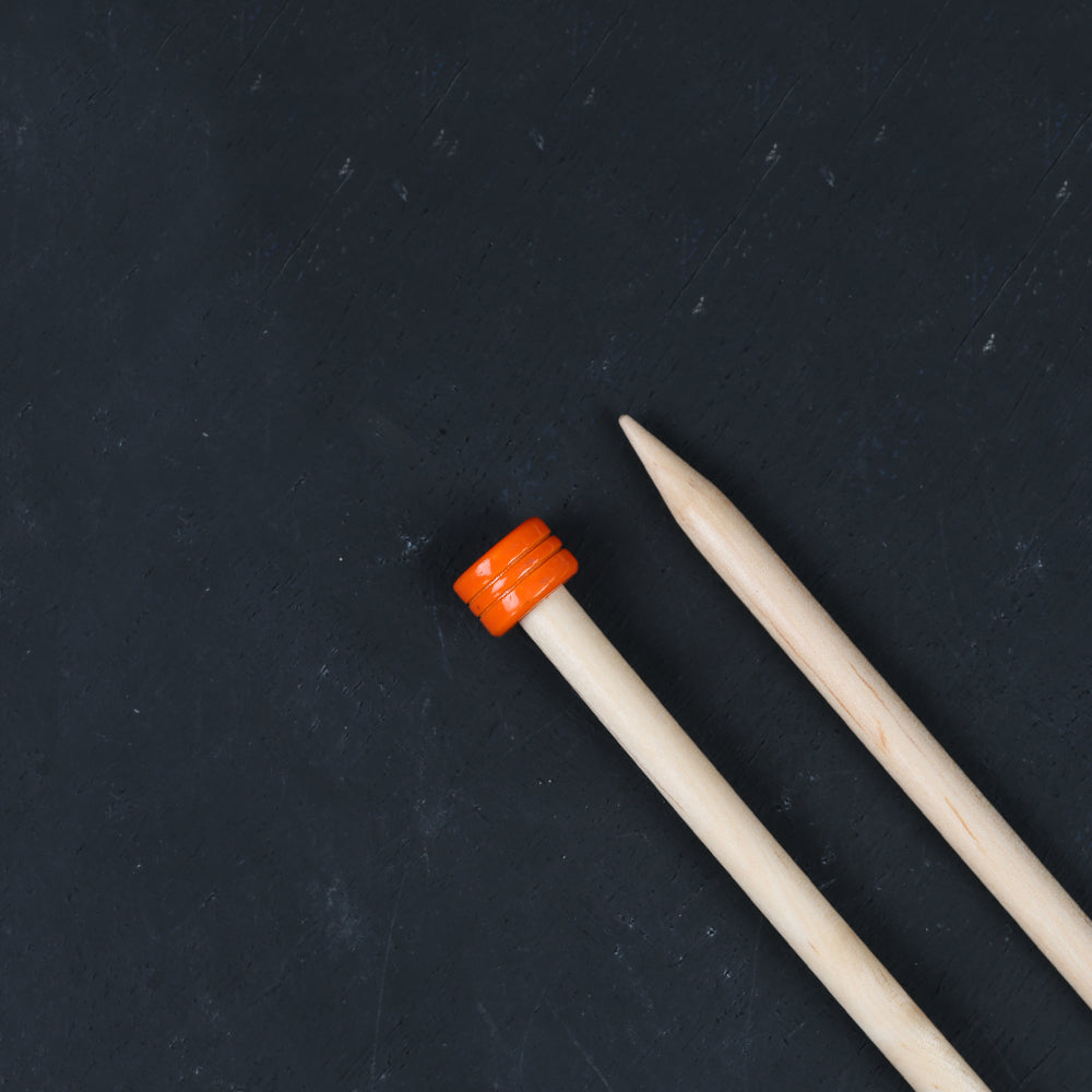 KnitPro Basix Birch Huş Ağacı 8mm 35cm Örgü Şişi - 35265