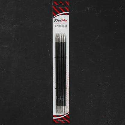 KnitPro Karbonz 4.5mm 20cm Çorap Şişi - 41133
