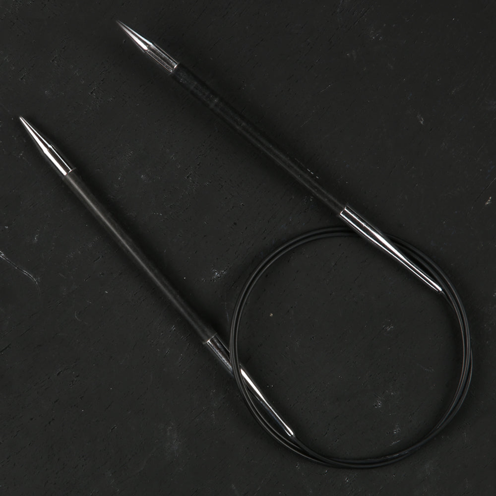 KnitPro Karbonz 5.5mm 80cm Misinalı Şiş - 41191